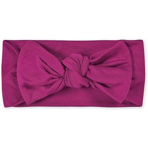 Gerber Womens Buttery-soft With Bow Viscose Made Eucalyptus Headband, Raspberry, 1 Count Pack Of 1 US