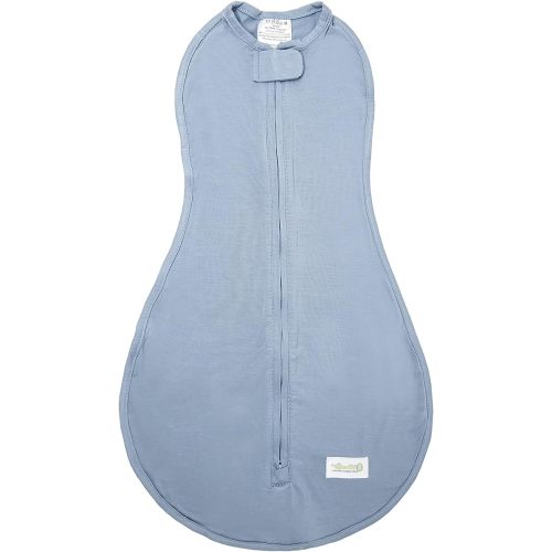 The Tencil Woombie Baby Swaddling Blanket - Ultra Soft, Soothing Eucalyptus Fiber Baby Swaddle - Wearable Baby Blanket - Celestial Blue, 5-13lbs - 0-3 Months