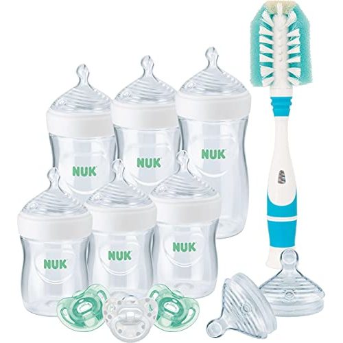 NUK Simply Natural Baby Bottle Newborn Gift Set