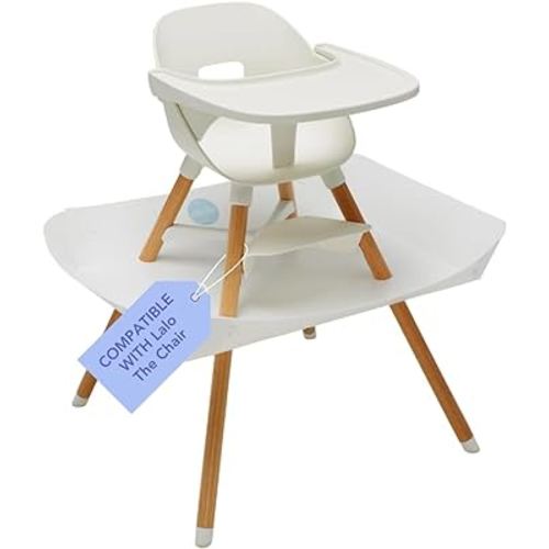 The Food and Mess Catcher for The Lalo The Chair High Chair - Catchy Food Catching Accessory for Highchairs - Baby & Toddler Food Mat - High Chair Food Catcher - High Chair Accessories