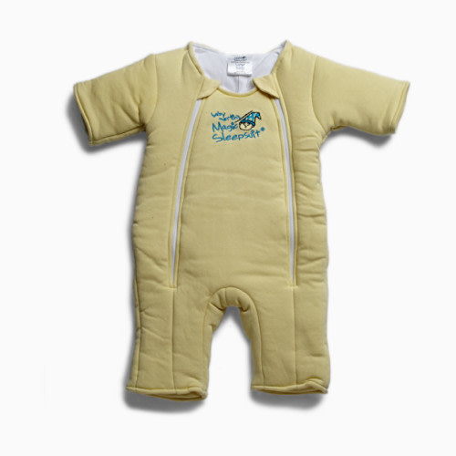 Baby Merlin's Magic Sleepsuit Cotton Swaddle Transition Product - Yellow, 3-6 Months