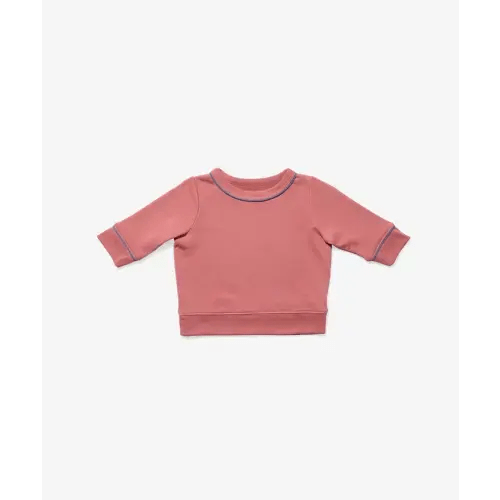 Super-Comfortable Baby Sweatshirt in Navy | Oso and Me – Oso & Me