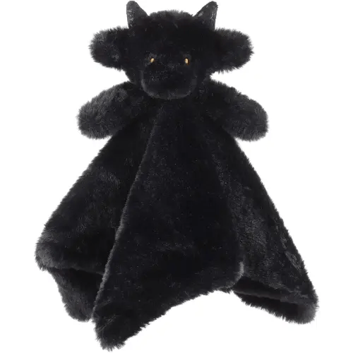 Apricot Lamb Black Dragon Soft Loveys for Babies, Security Blanket for Baby Boy and Girl, 13.8 Inches for Infant and Toddlers