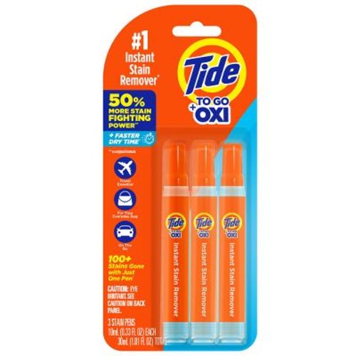 Tide To Go Stain Remover Pen - 3ct/1.01 Fl Oz