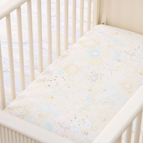 Stars & Moon Crib Fitted Sheet
