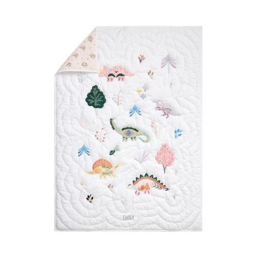 Heritage Dino Toddler Quilt Only | Pottery Barn Kids
