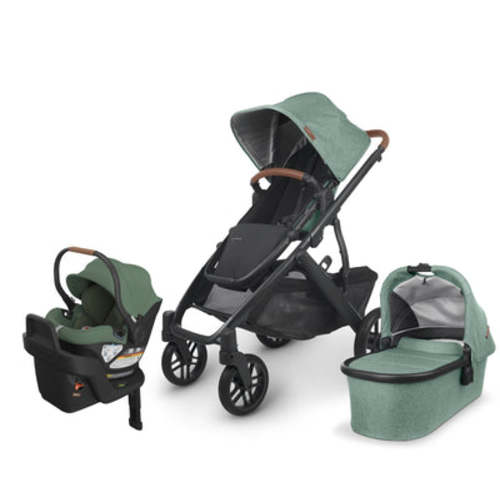 UPPAbaby Vista V3 Travel System - Mesa V2 & Bassinet | Baby Carriage
