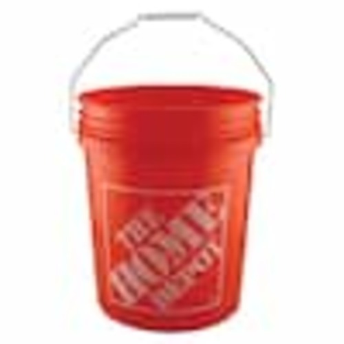 The Home Depot 5 Gallon Orange Homer Bucket 05GLHD2