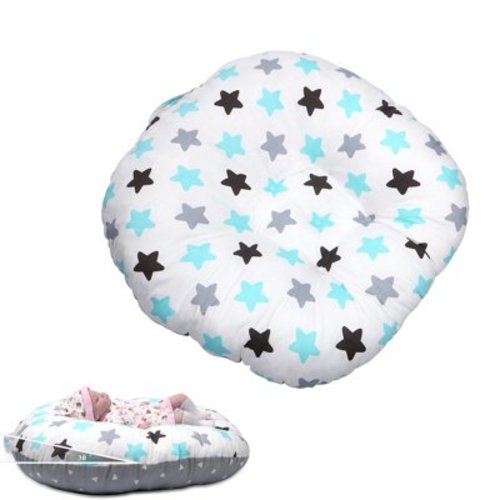 QZS Soft Nest Sleeper Pillow, Breathable Cotton Bed Pillow, Lounger Pillow, 1Pcs, 23.6 x 21.6''