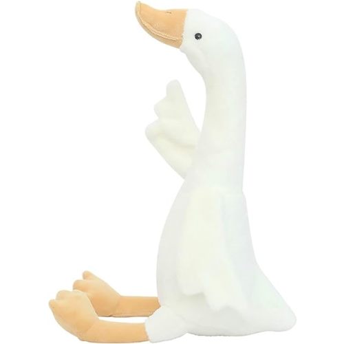 CHELEI2019 19.7" Goose Stuffed Animal Plush Toy,White Swan Stuffed Animal Toy Gifts for Kids
