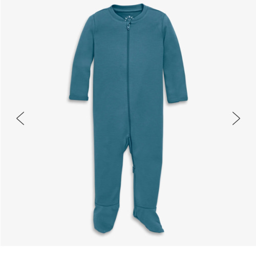 The Baby Organic Zip Footie | Primary.com