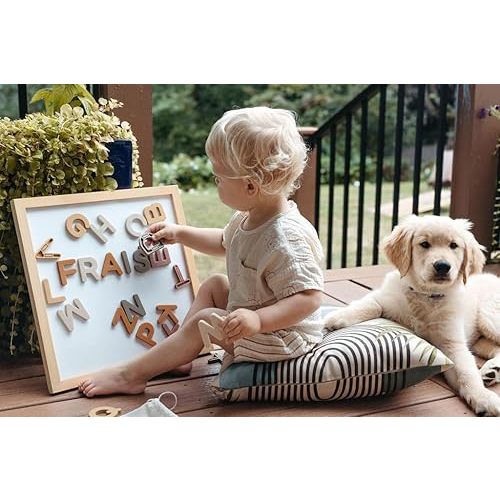 Neutral Silicone Alphabet Magnetic Letters