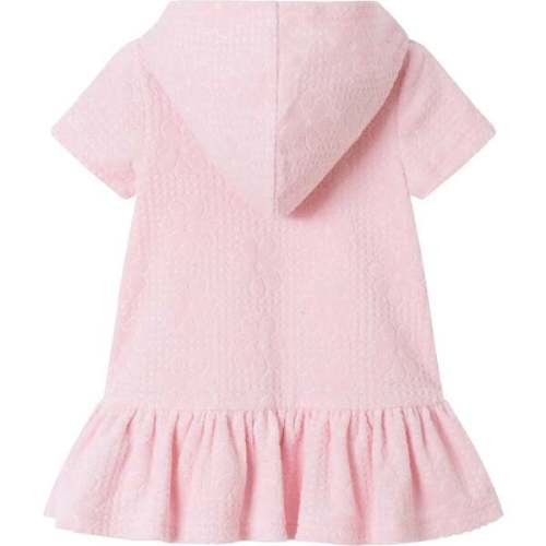 Infant Hooded French Terry Cover Up, Pink Floral - Andy & Evan | Maisonette