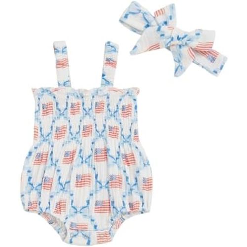 Cute Baby Girl Outfit Sleeveless Romper Breathable Ruched Bodysuit Comfy Outfits Baby Girl Summer Clothes