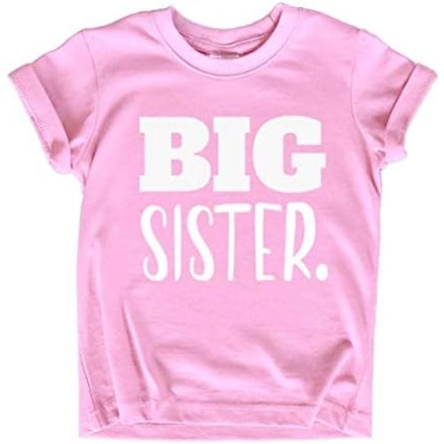Big Sister Shirt Big Sister Announcement Toddler Shirts Promoted to Girls Outfit