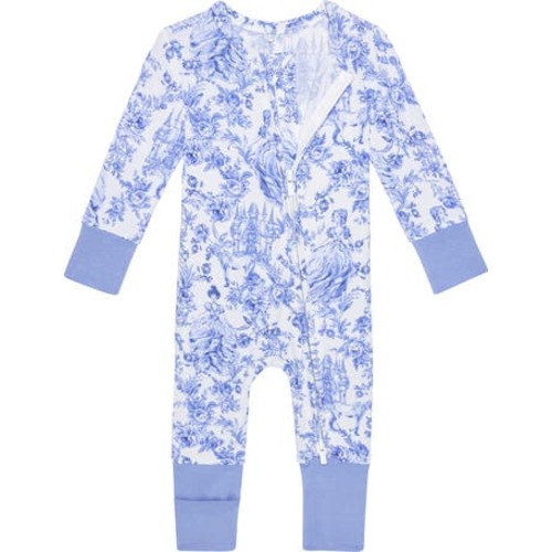 Fitted Convertible One-Piece Pajamas, 3-6M