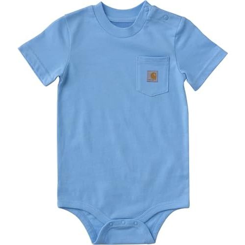 Carhartt Unisex Baby, Short-sleeve Bodysuit Pocket T-shirt