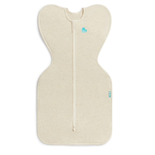 Love to Dream Swaddle UP, Sleep Sack 0-3 Months, Self-Soothing, Improves Sleep, Snug Fit Helps Calm Startle Reflex, Baby Essentials Must Haves Newborn, 1.0 TOG, 8-13 lbs, Oatmeal