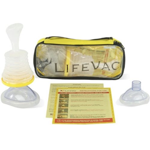 Amazon.com: LifeVac Choking Rescue Device for Kids and Adults | Portable Airway Assist Device | First Aid Choking Device for Kids and Adults | Yellow Travel Kit : Industrial & Scientific