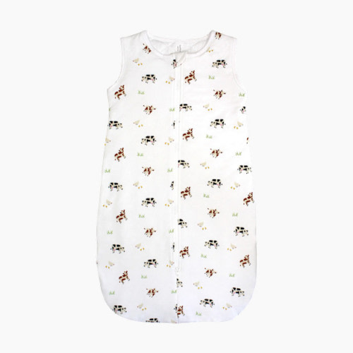 Bamboo Little Sleep Sack - Cow, 0-6 Month