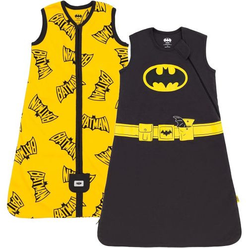 DC Comics Batman Baby 2 Pack Zip Up Sleep Sacks