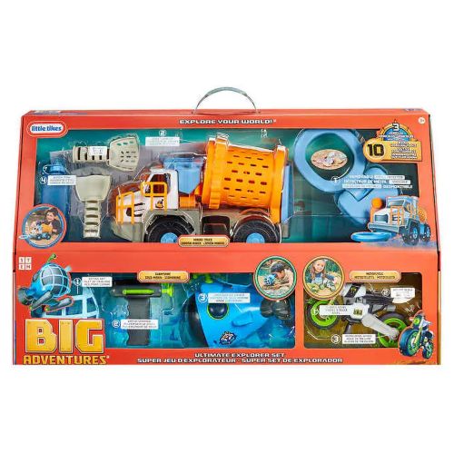 Little Tikes Big Adventures Set, Search Vehicles 3-pack