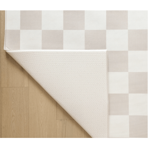 Padded Play Mat - Checkers & Herringbone