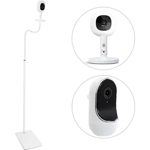 67" Adjustable Height Baby Monitor Floor Stand Holder for Nanit Pro Smart Baby Monitor & Flex Stand,Owlet Cam/Cam 2 /Owlet Duo 2, Baby Monitor,Also Cameras with 1/4 Thread Connection