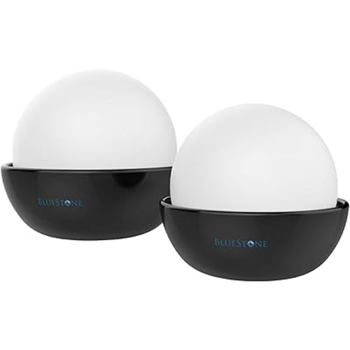 Humidifiers, Set of 2 Stone Decorative Ceramic Natural Water Humidifier, Non-Electric Battery Free for Bedrooms, Great for Babies by Bluestone