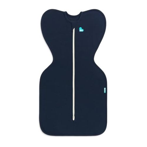Love to Dream Swaddle UP, Baby Sleep Sack, Self-Soothing Swaddles for Newborns, Get Longer Sleep, Snug Fit Helps Calm Startle Reflex, New Born Essentials for Baby, 1.0 TOG, 13-19 lbs, Navy