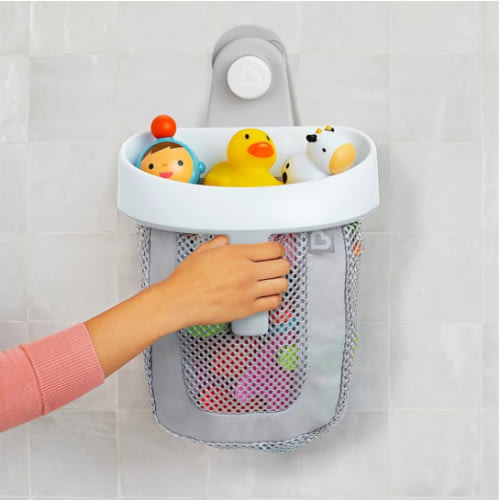 Munchkin Super Scoop Bath Toy Organizer And Storage - Gray