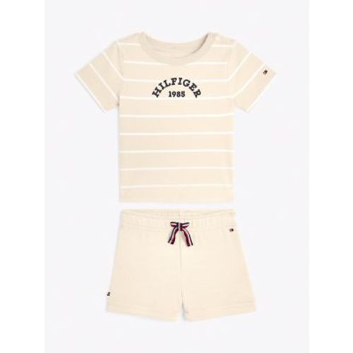 Babies' Stripe Shirt and Short Set