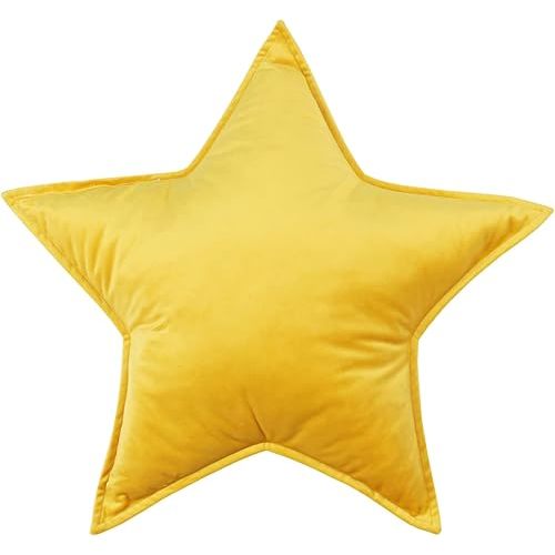 Star Moon Shaped Pillow Soft Velvet Nursery Stuffed Throw Pillows