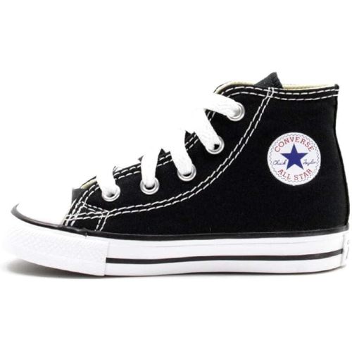 Amazon.com | Converse Kids' Chuck Taylor All Star High Top, Black, 6 Toddler | Sneakers