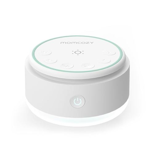 Momcozy Sound Machine for Baby | 20 Sleep Sounds White Noise Machine with Nursery Night Light