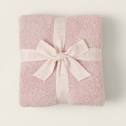 CozyChic Stroller Blanket, Dusty Rose - Barefoot Dreams