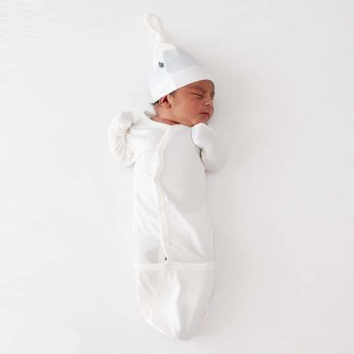 Bamboo Baby Bundler in Cloud | Newborn Gown | Kyte Baby