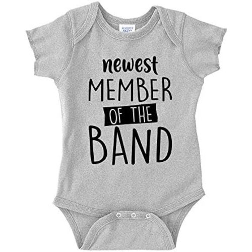 Newest Member of The Band Baby One Piece or Toddler T-Shirt for Musicians