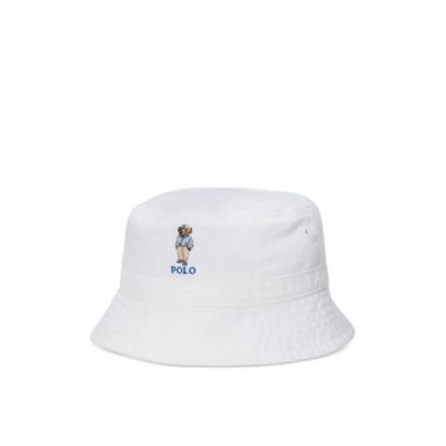 Boys' Polo Bear Twill Bucket Hat - Baby