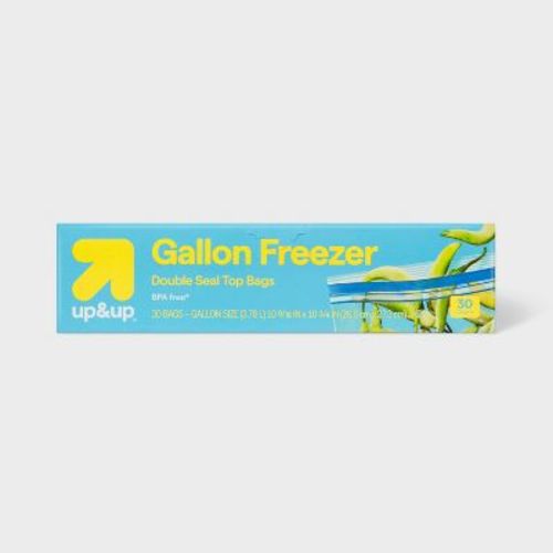 Gallon Freezer Storage Bags - 30ct - up&up™