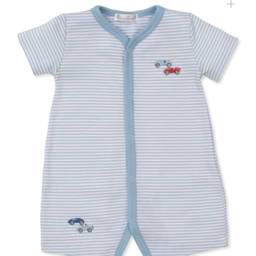 Car Central Short Stripe Playsuit