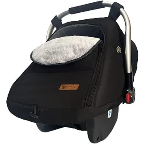 Car Seat Cover for Babies Winter - Baby Car Seat Covers Universal Cold Weather Shield,Warm and Cozy Carseat Covers Canopy Water Resistant for Baby Protection Car Seat Covers for Infant Car Seat