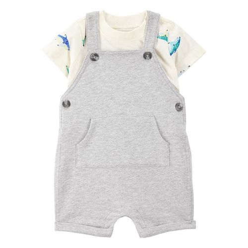 Baby Boy Carter's 2-Piece Shark Tee & Shortall Set