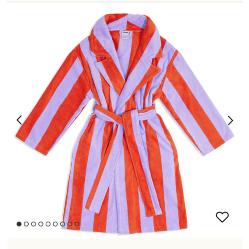 Robe - Grapefruit Stripes
