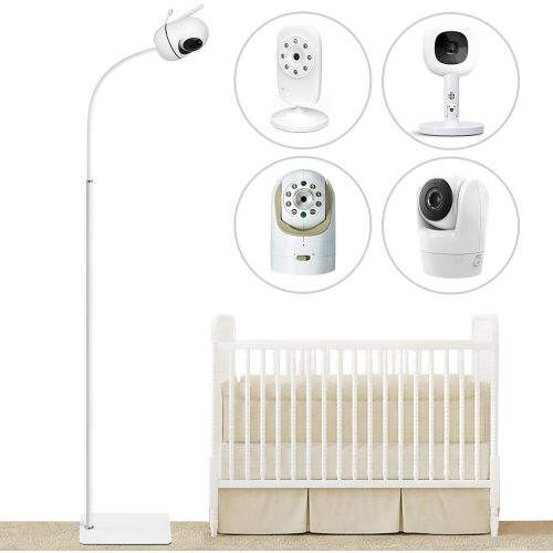 67" Adjustable Height Baby Monitor Floor Stand Holder
