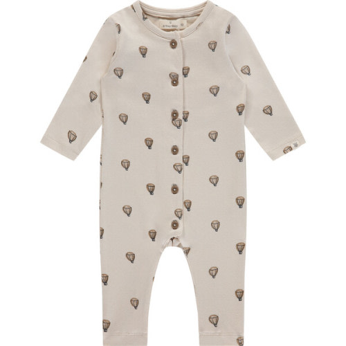 Hot Air Balloon Romper, Cream - Babyface | Maisonette