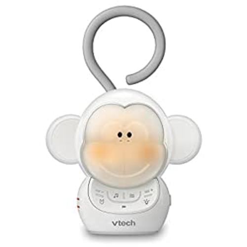Amazon.com : VTech BC8211 Myla The Monkey Baby Sleep Soother with a White Noise Sound Machine Featuring 5 Soft Ambient Sounds, 5 Calming Melodies & Soft-Glow Night Light, 1 Count (Pack of 1) : Baby