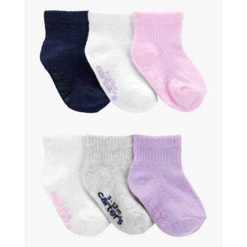 Baby 6-Pack Ankle Socks - Carter's | Carter's