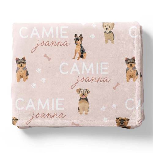 Personalized Kids Blankets | Dog Breeds