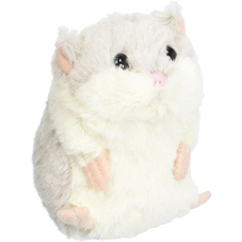 Grey & White Plush Lil' Hamster by Ganz